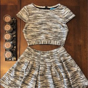 Alice & Olivia 2pcs skirt set